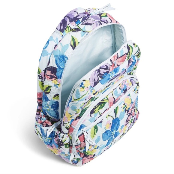 Vera Bradley Set Large Backpack, Lunch Bunch Bag and Zip ID/Lanyard 4 piece set - Picture 4 of 14